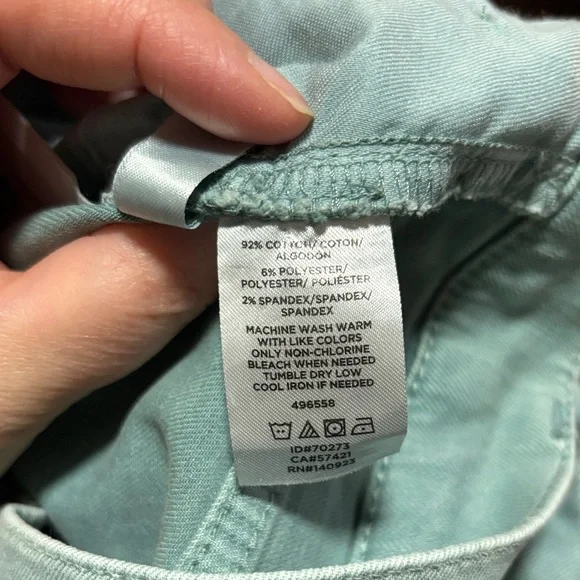 LOFT Skinny Crop Jeans in Dusty Blue size 6, waist 28 - Picture 5 of 5